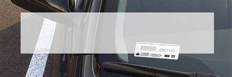 China Windshield Sticker Tag Manufacturers and Suppliers